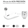 Subblim Combo Dual Prestige Extendido Plata/Blanco (Teclado y Ratón Inalámbrico)